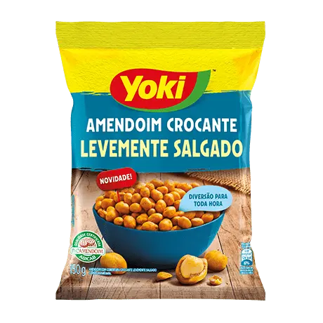 Mockup Amendoim Crocante Levemente Salgado