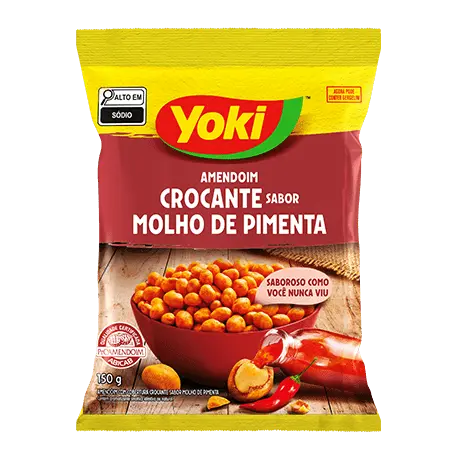 AMENDOIM CROCANTE MOLHO PIMENTA 150g