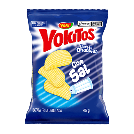 Batata Ondulada Tradicional Sal 45 g