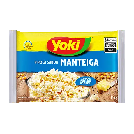 Pipoca Micro Manteiga 100 g