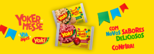Novos sabores de pipocas juninas edição Yokermesse, confira!